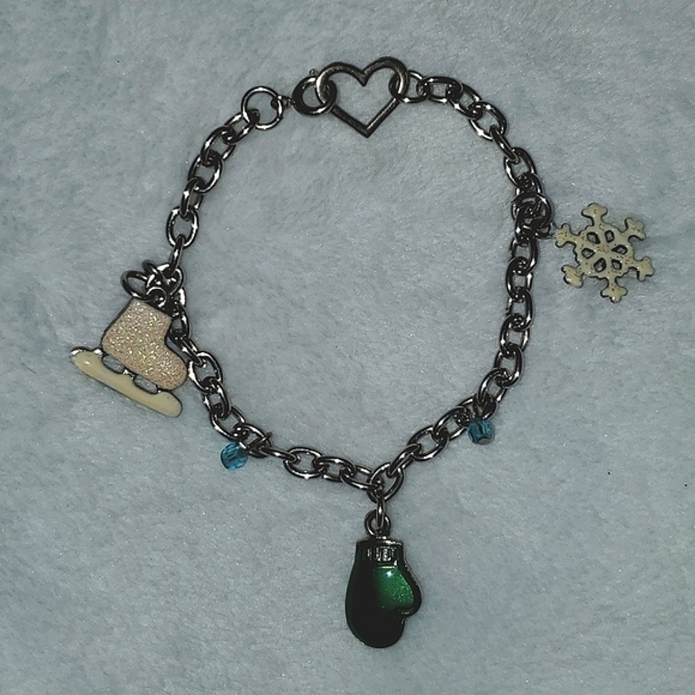 Winter Themed Charm Bracelet